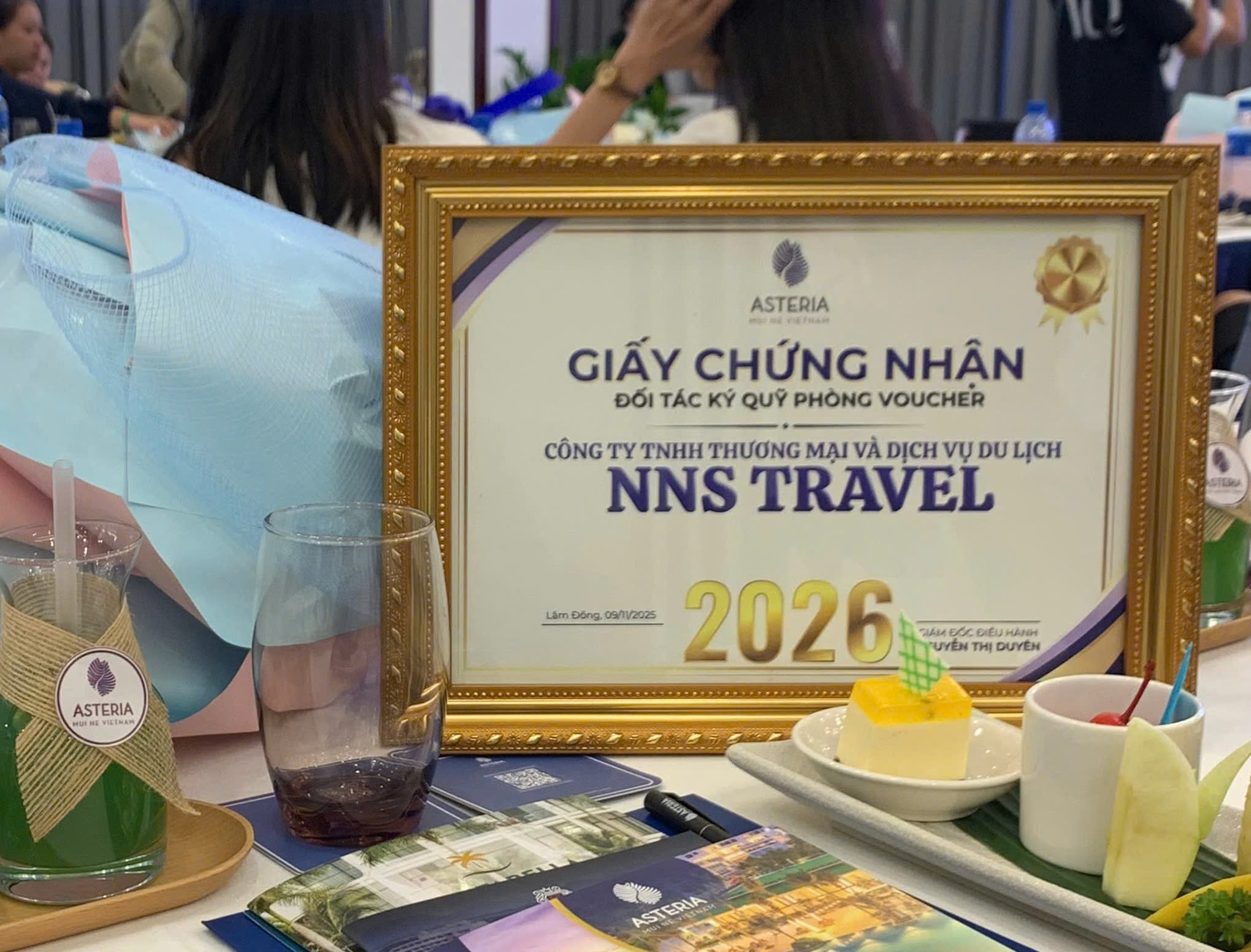 Chứng nhận: Giấy phép đăng ký kinh doanh (GPKD) — hồ sơ pháp lý NNS Travel — NNS Travel, 2022