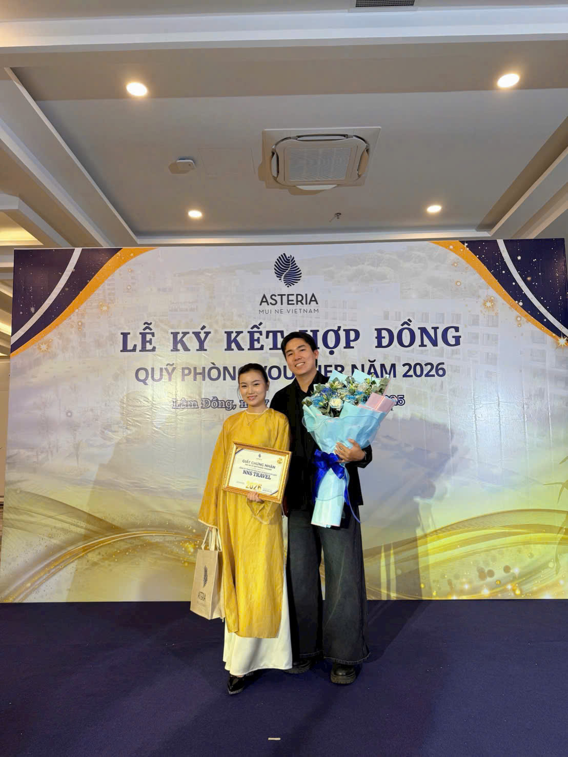 Chứng nhận: Quỹ phòng Voucher 2026: Asteria Mui Ne Vietnam và NNS Travel — Asteria Mui Ne Vietnam, 2026